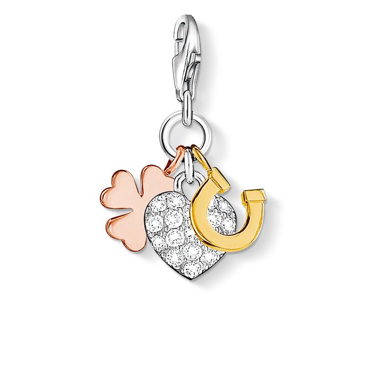 Charm de buena suerte de Plata