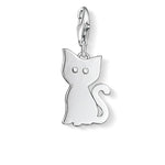 Charm de gato de Plata