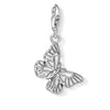 Charm de mariposa de Plata