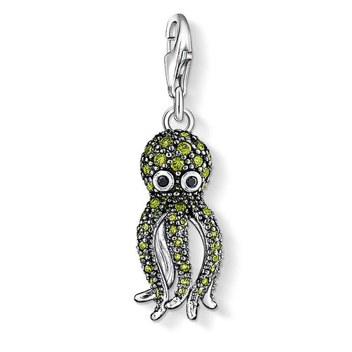 Charm de pulpo de Plata
