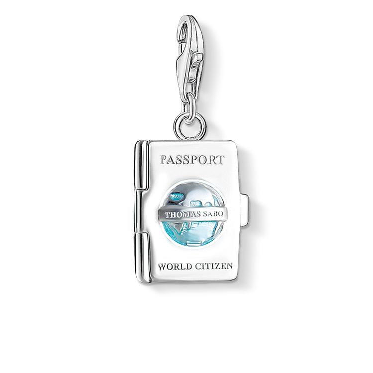 Charm de pasaporte de Plata