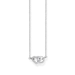 Collar de together corazón pequeño de Plata