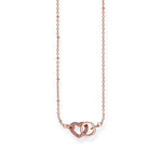 Collar de together corazón de oro rosa