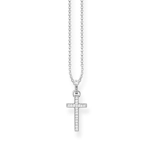 Collar de Cruz de Plata