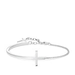 Pulsera de cruz de Plata