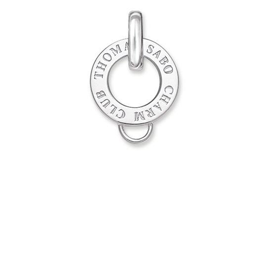 Dije de Carrier Pequeño de Plata