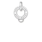 Dije de Carrier Pequeño de Plata