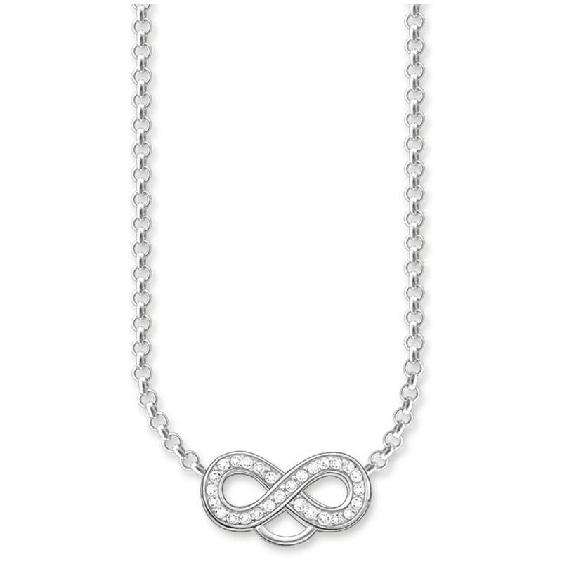 Cadena Infinity Pavé de Plata