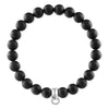 Pulsera color Negro de Plata